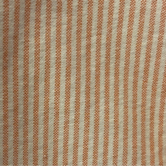 Ralph Lauren Men's Vintage Pink White Stripe Classic Fit Cotton Size 16 32/33 - Picture 9 of 9